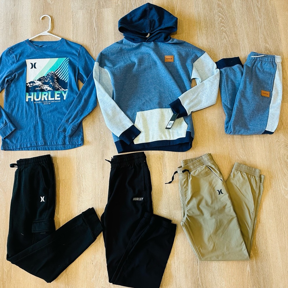 Hurley Lot of Boys Clothing Size Lg